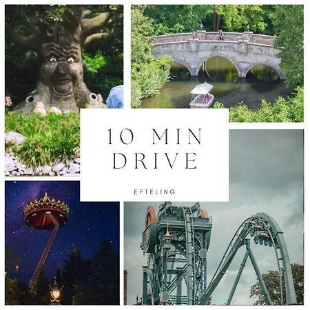 公寓 Fast Wifi, Vibrant Home, 10 Min From Efteling *
